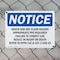 Signmission Shock And Arc Flash Hazard Appropriate PPE OSHA Notice Sign, Plastic, 10in W x 7in L, 2PK OS-2PACK-NS-P-710-L-18306 - alternate 3